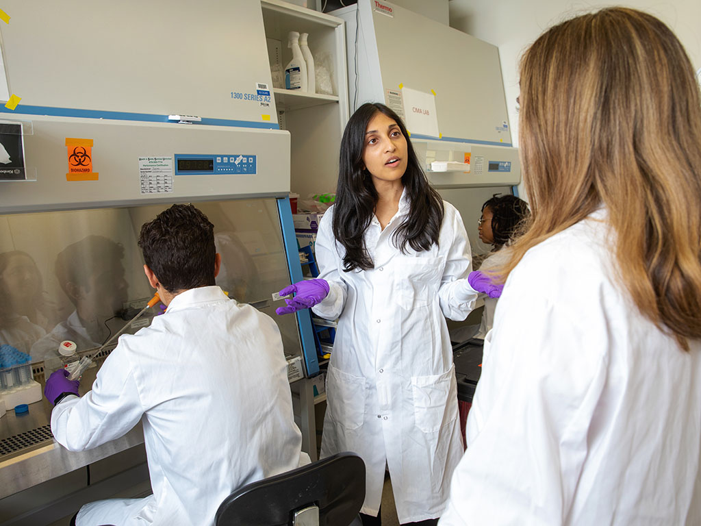 Ritu Raman, assistant professor and d’Arbeloff Career Development Assistant Professor of Mechanical Engineering