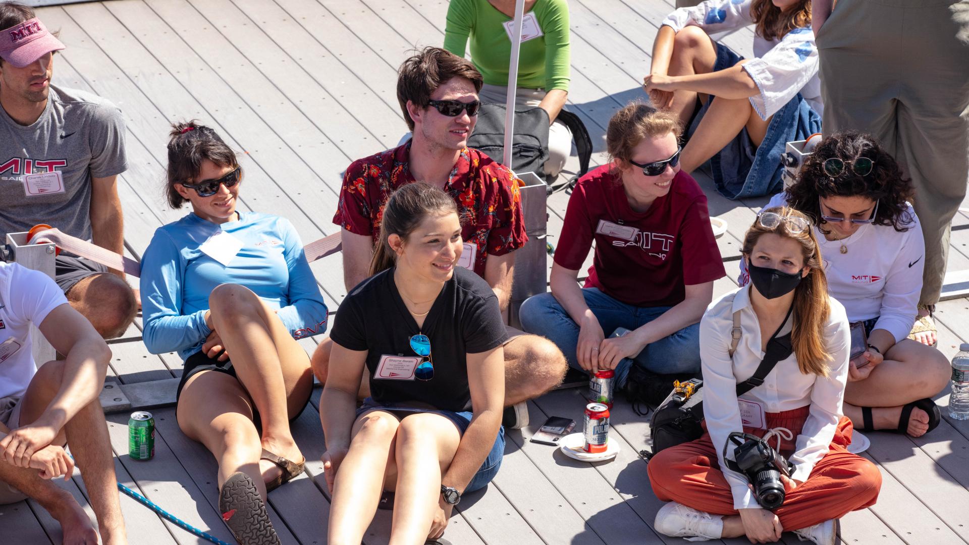 On May 11, a boat donated by MechE alumna and chair of the MIT Corporation Diane Greene SM ’78, was christened the “Chrys Chryssostomidis” in honor of Professor Chryssostomos Chryssostomidis. Greene and Chryssostomidis celebrated alongside members of the MIT community in a boat naming ceremony at the MIT Sailing Pavilion. 