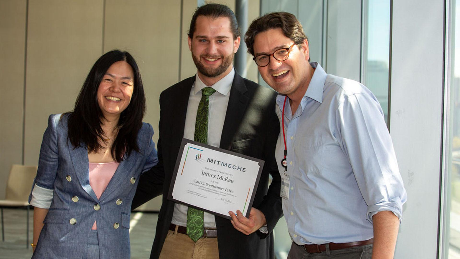 On May 11, MechE hosted the first in-person Student Awards Luncheon in 3 years! Students, faculty, and staff gathered in Samberg Conference Center to celebrate the accomplishments of MechE students.