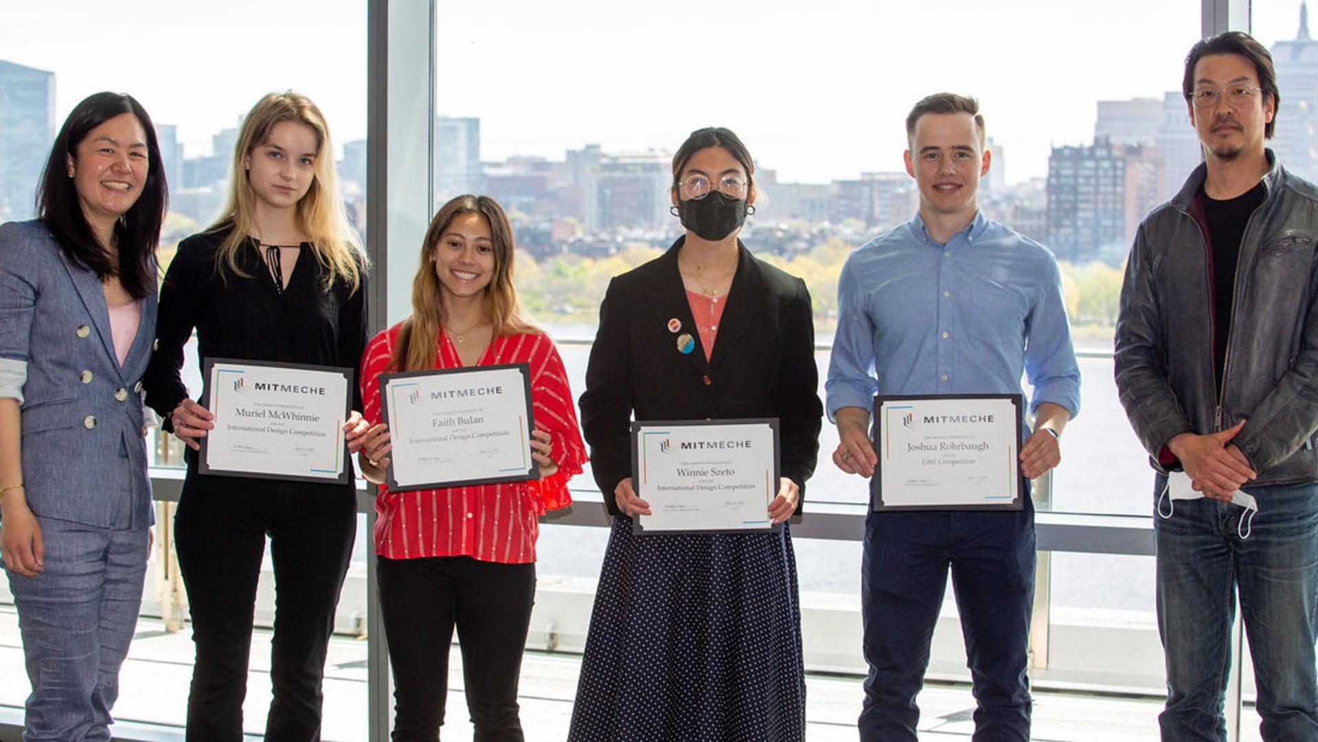 On May 11, MechE hosted the first in-person Student Awards Luncheon in 3 years! Students, faculty, and staff gathered in Samberg Conference Center to celebrate the accomplishments of MechE students.