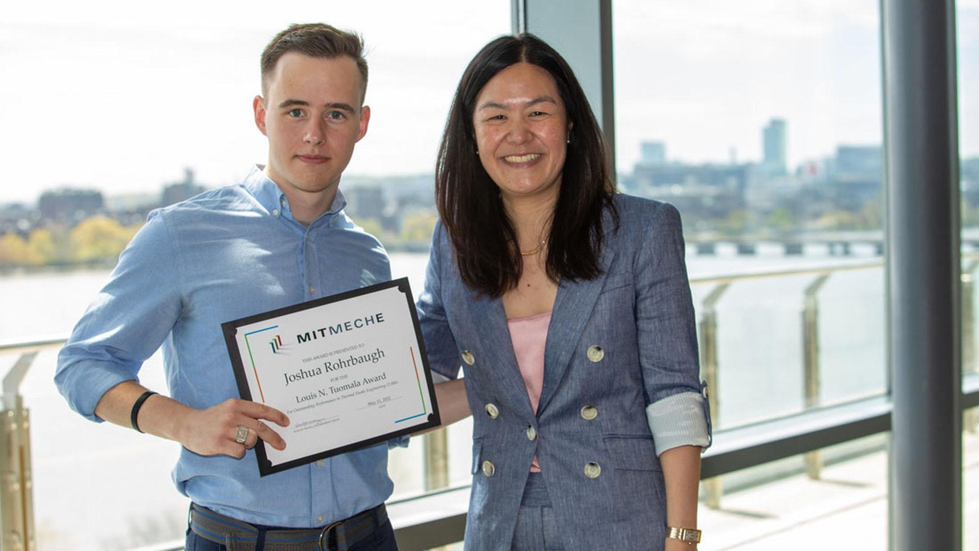 On May 11, MechE hosted the first in-person Student Awards Luncheon in 3 years! Students, faculty, and staff gathered in Samberg Conference Center to celebrate the accomplishments of MechE students.